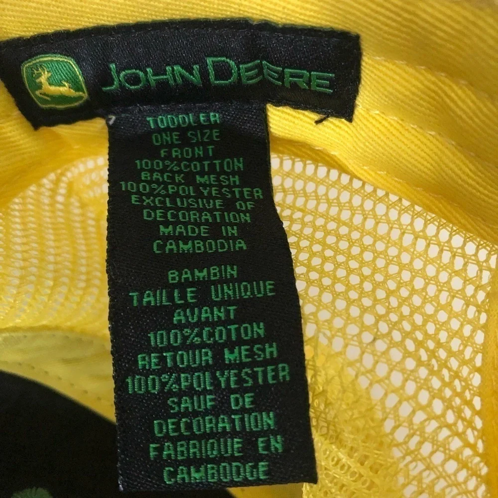 John Deere Snap Back Hat